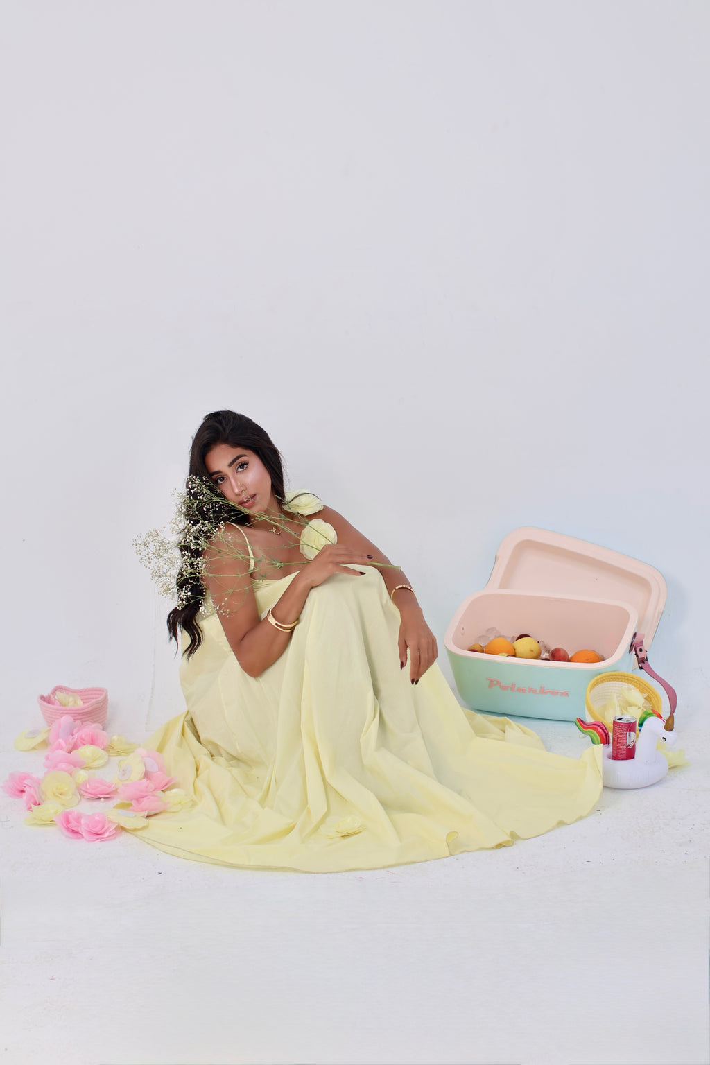 Yellow Flower Dress